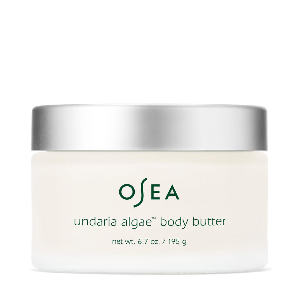 OSEA jar front view showing clean packaging and hydrating benefits