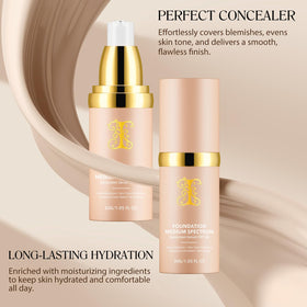 O.SECERT label close-up highlighting SPF 50+ sun protection benefit