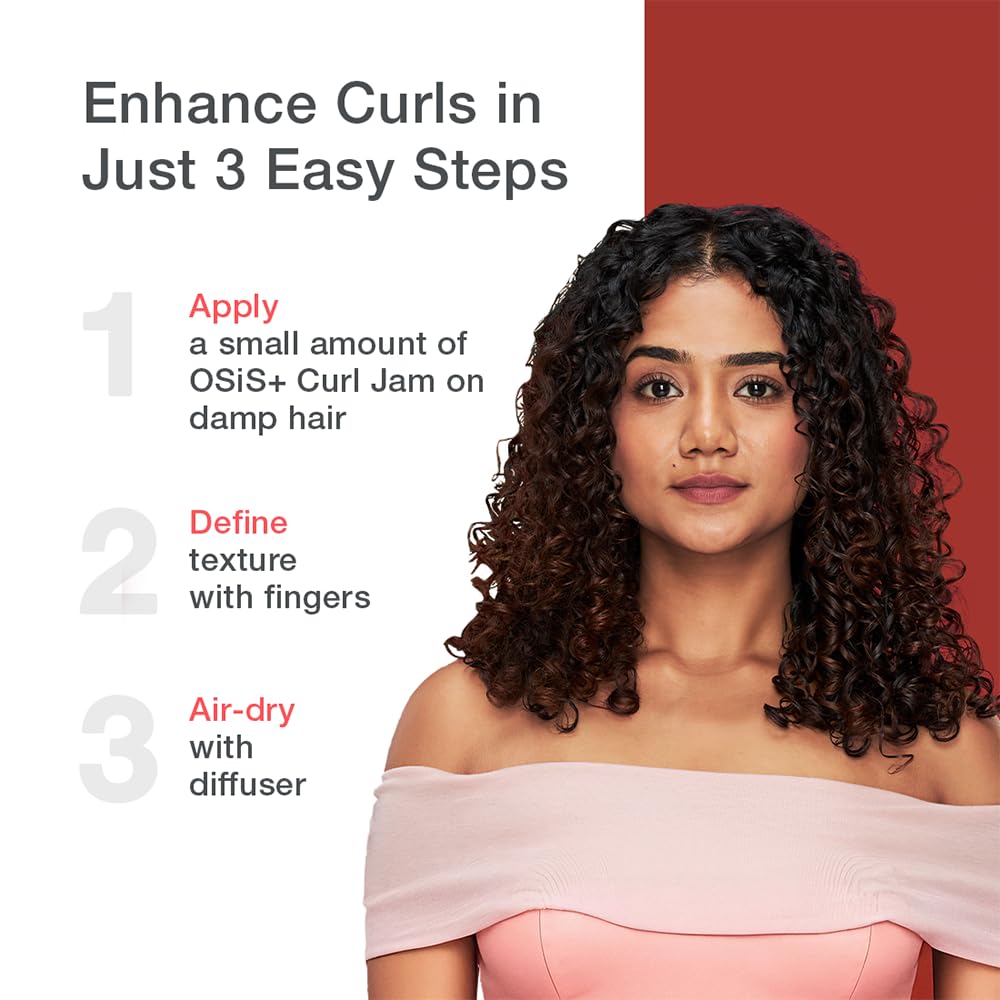 OSiS+ balm in hand illustrating size and easy-to-dispense convenience