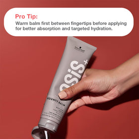 OSiS+ on bathroom vanity styled scene showing daily routine convenience