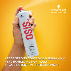 OSiS+ Freeze nozzle detail demonstrating precise spray control