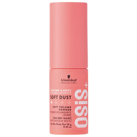 OSiS+ front packaging showing product name and compact design benefit