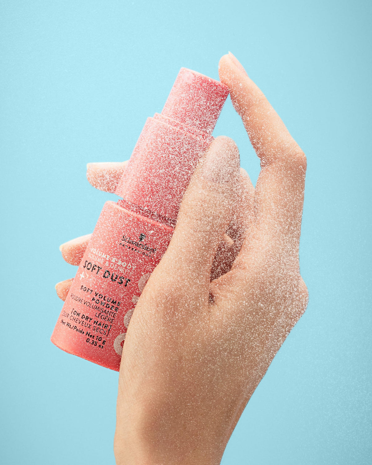 OSiS+ coconut and sea salt ingredient visual showing nourishing texture