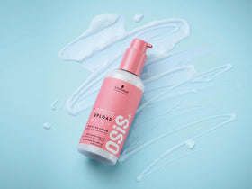 OSiS+ upload next to a ruler showing 6.75 oz size and scale