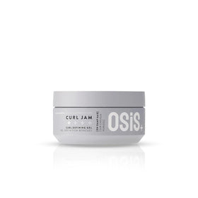 OSiS+ Curl Jam front jar showing packaging and product name with clear benefit