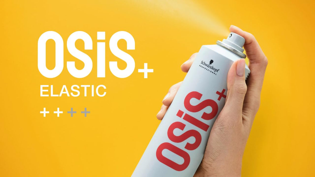 OSiS+ ingredient panel close-up highlighting heat protection information