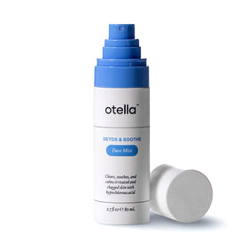 Otella front bottle showing clean label and travel-ready size benefit