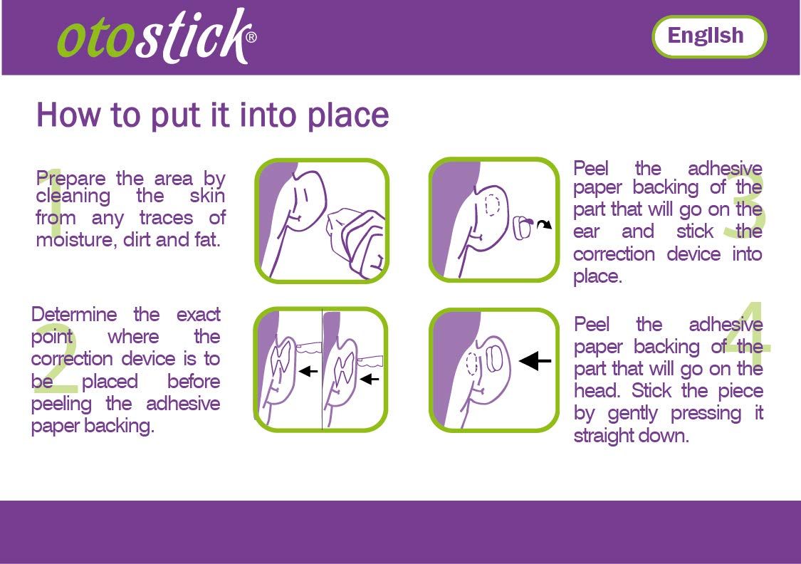 Cleaning behind the ear before application showing proper prep benefit