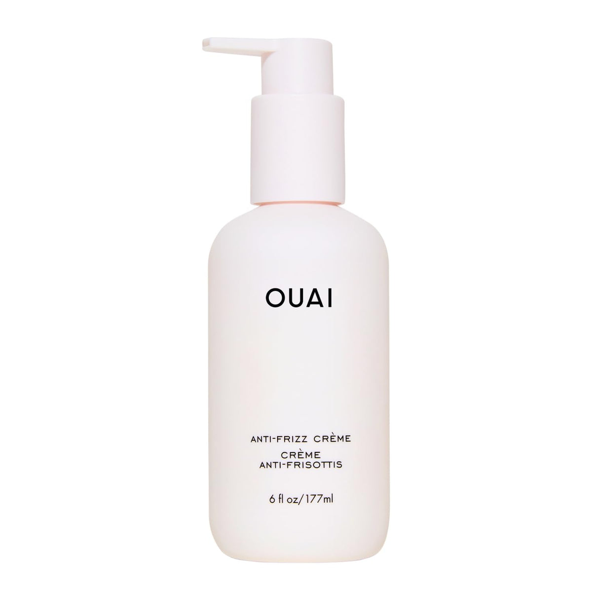 OUAI front packaging showing 6 oz tube and branding for styling ease