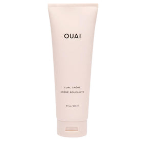 OUAI curl cream front packaging showing product and brand benefits