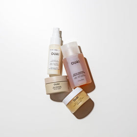 OUAI detox shampoo pump detail removing buildup for refreshed hair