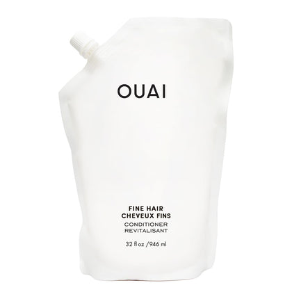OUAI refill front packaging showing 32 oz bottle and branding for value