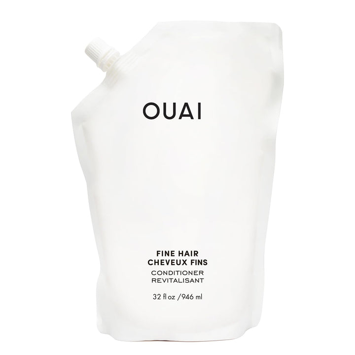 OUAI refill front packaging showing 32 oz bottle and branding for value