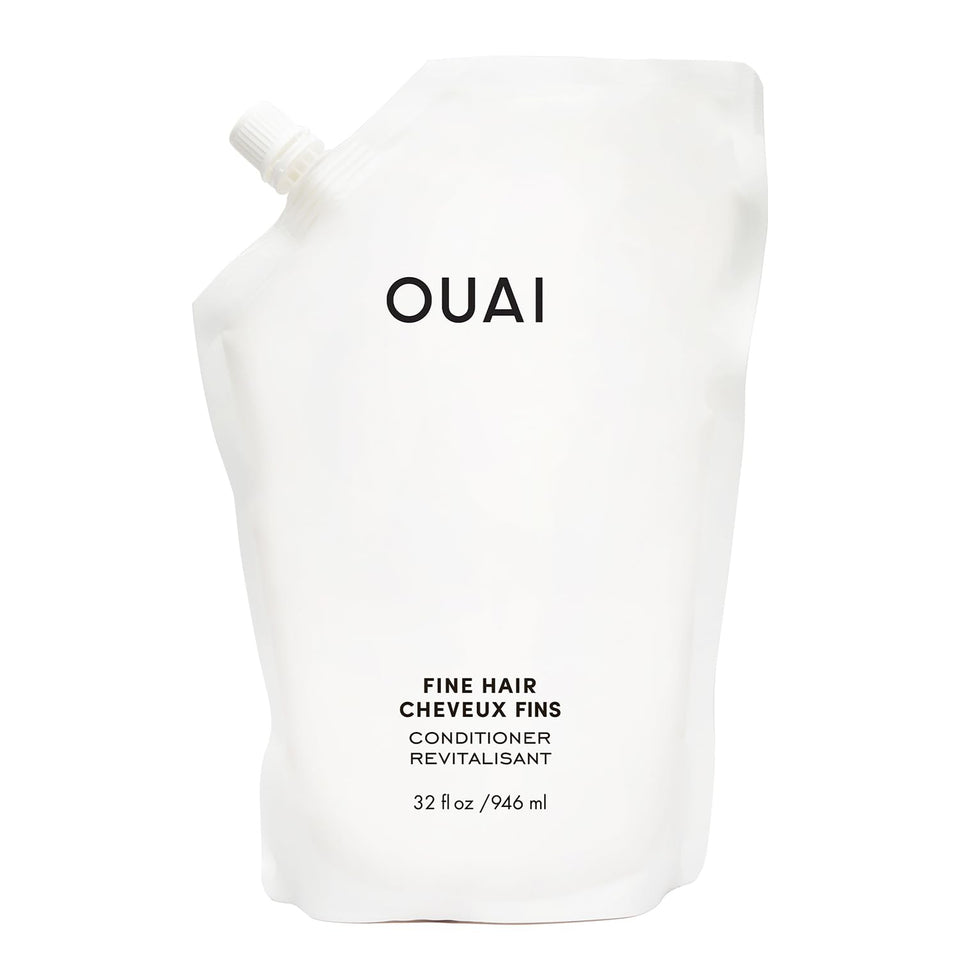 OUAI refill front packaging showing 32 oz bottle and branding for value