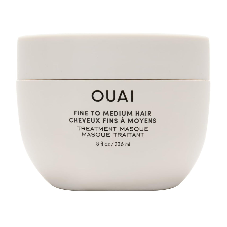 OUAI front packaging jar showing product and size for shelf-ready appeal