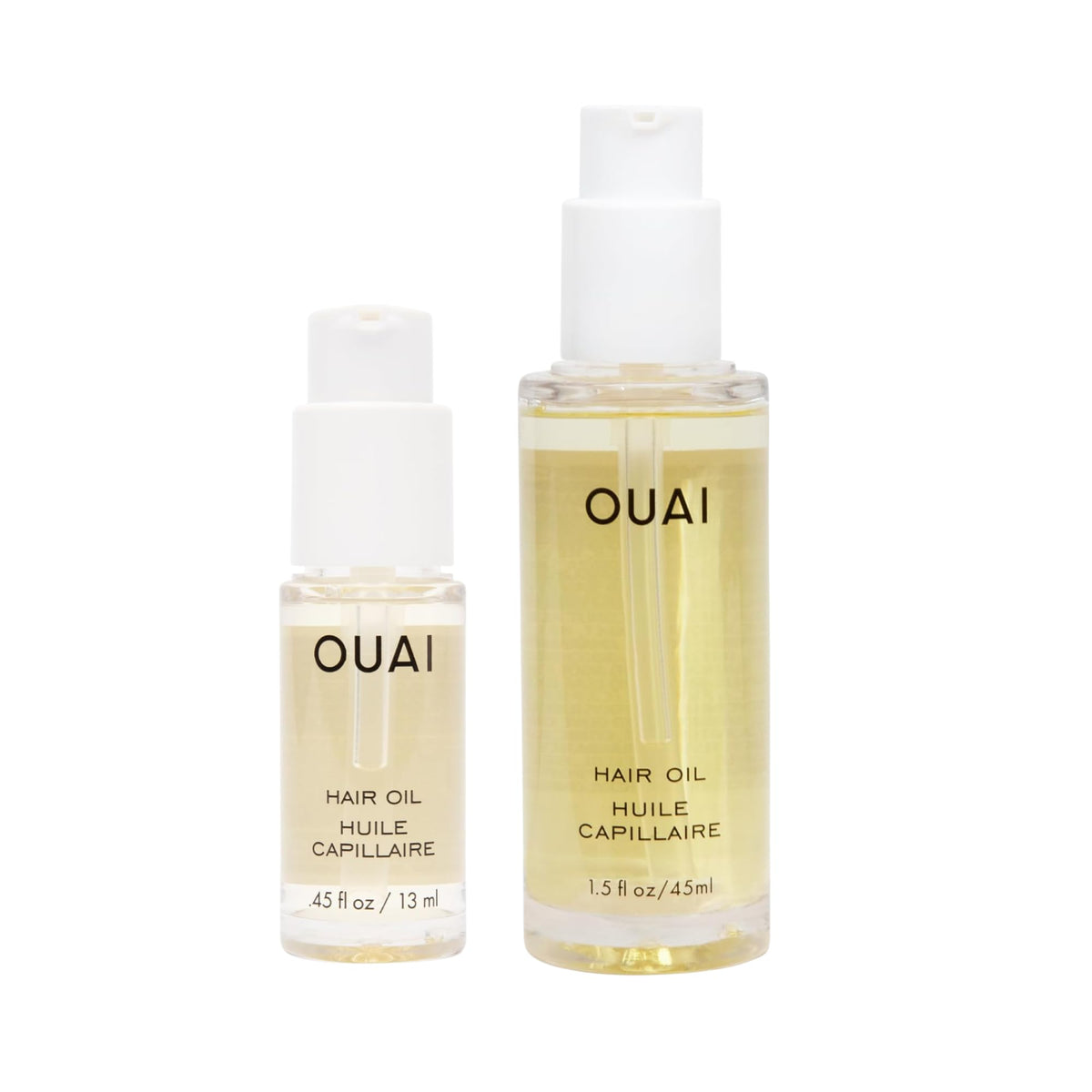 OUAI full-size bottle front showing packaging and benefits