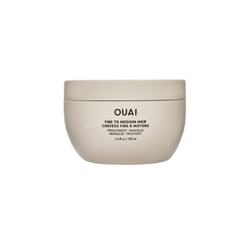OUAI front packaging showing jar and label, highlights recyclable benefit
