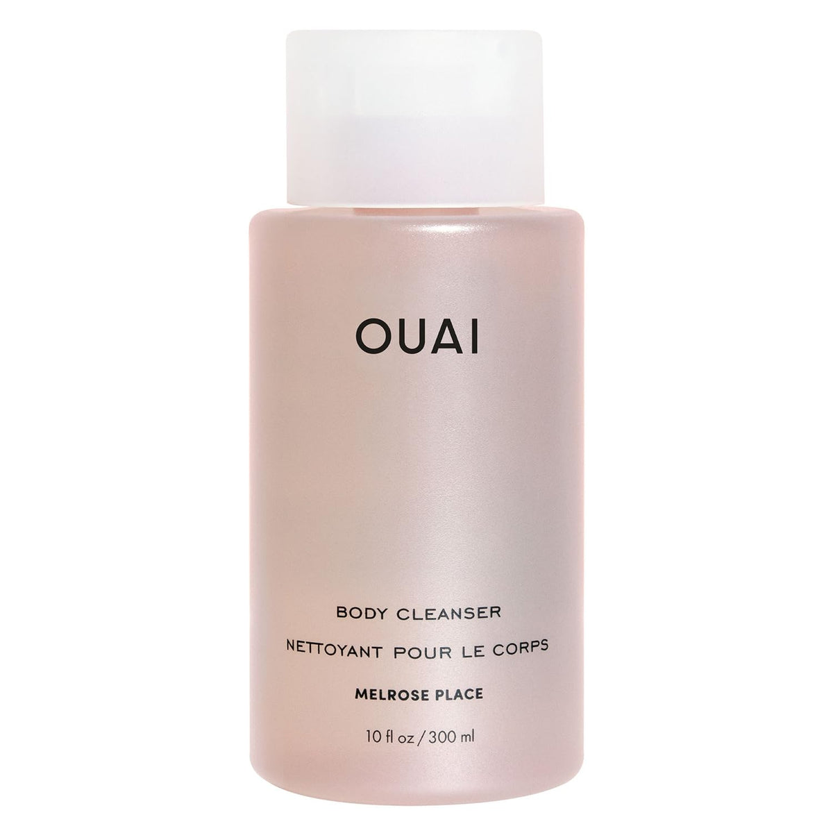 OUAI Melrose Place front bottle showing packaging and fragrance notes for easy recognition and style