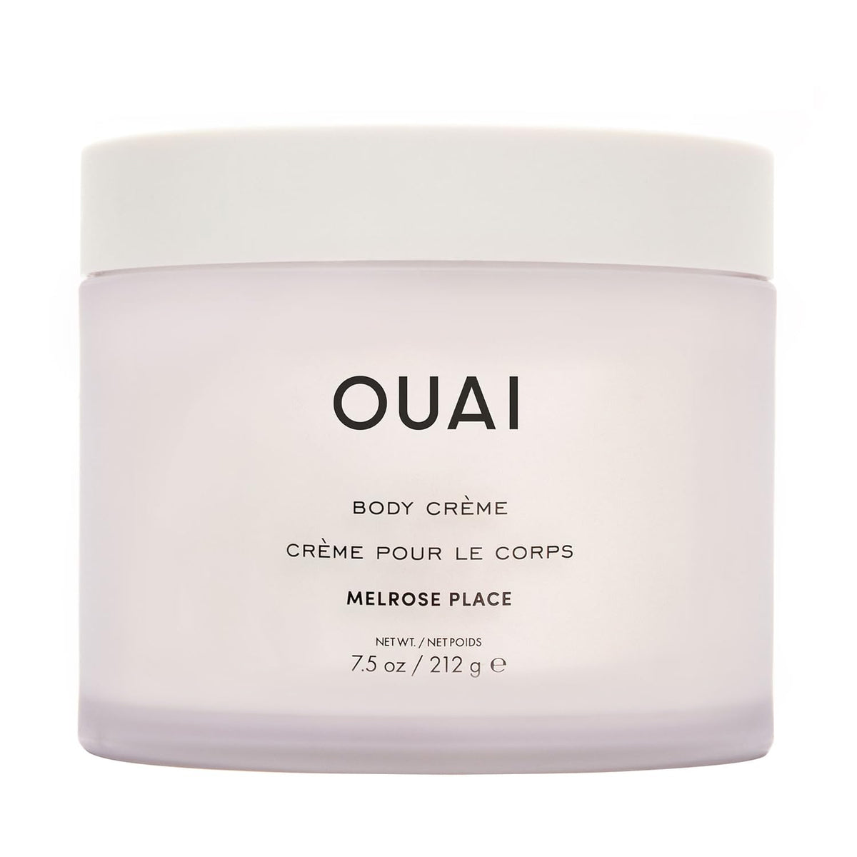 OUAI Melrose Place jar front view showing packaging and product appeal