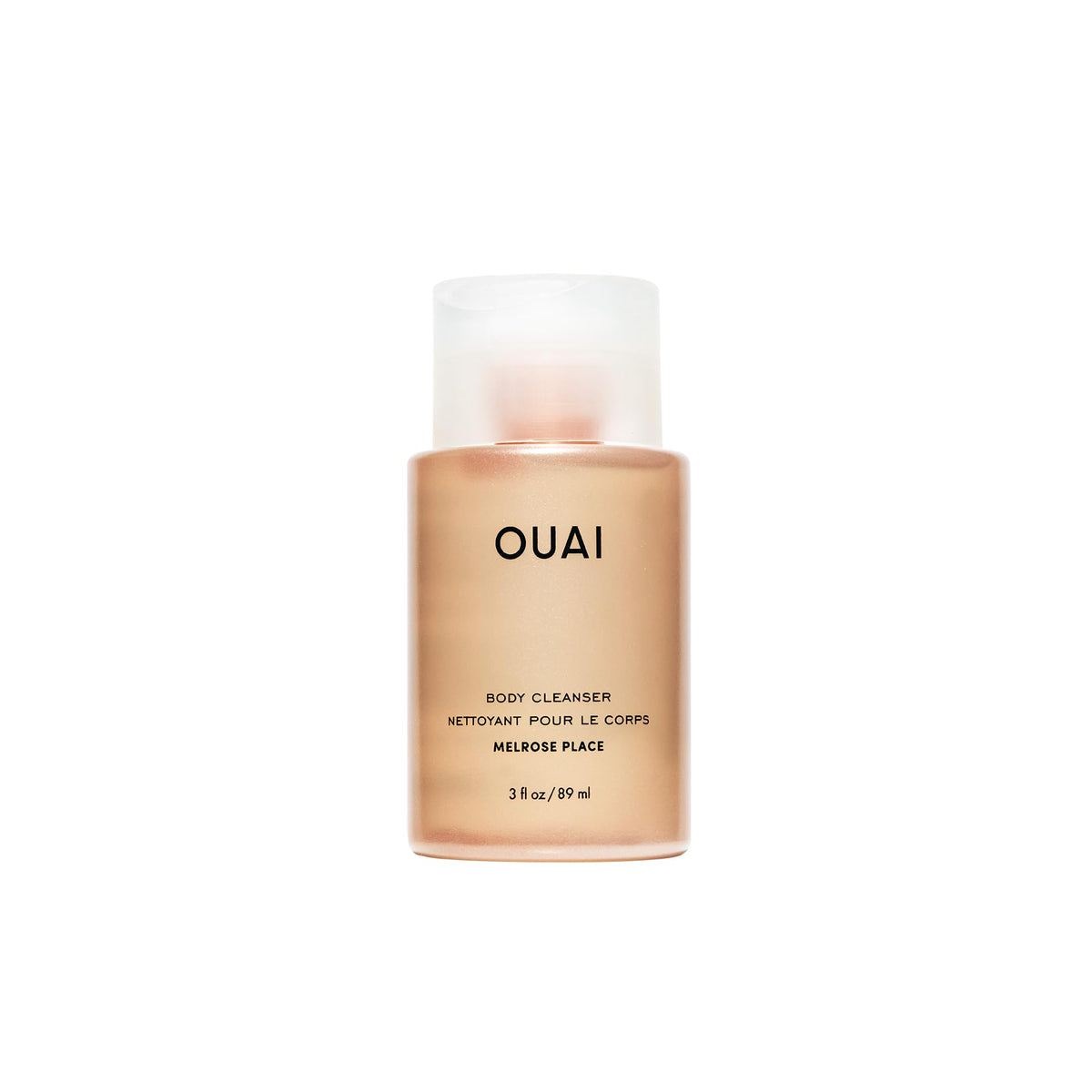 OUAI Melrose Place front packaging showing travel-friendly bottle and fragrance