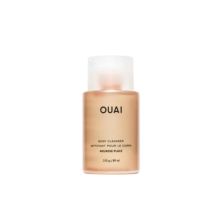 OUAI Melrose Place front packaging showing travel-friendly bottle and fragrance