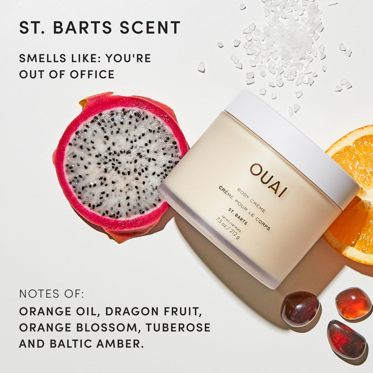 OUAI used on elbow showing softer skin before and after benefit