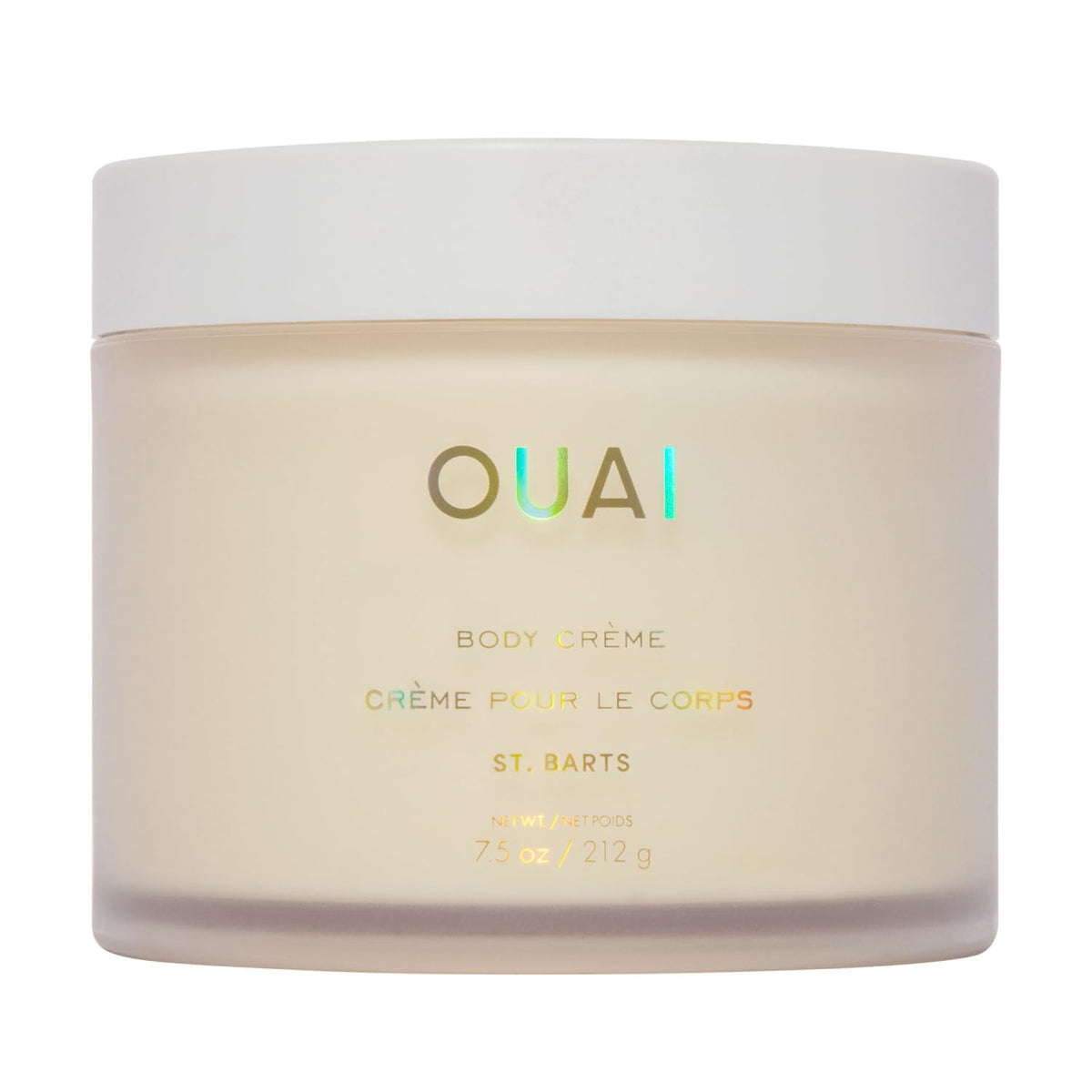OUAI St. Barts front packaging showing jar and branding for hydration benefit