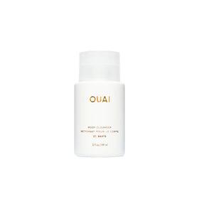 OUAI St. Barts travel bottle front showing compact design and scent