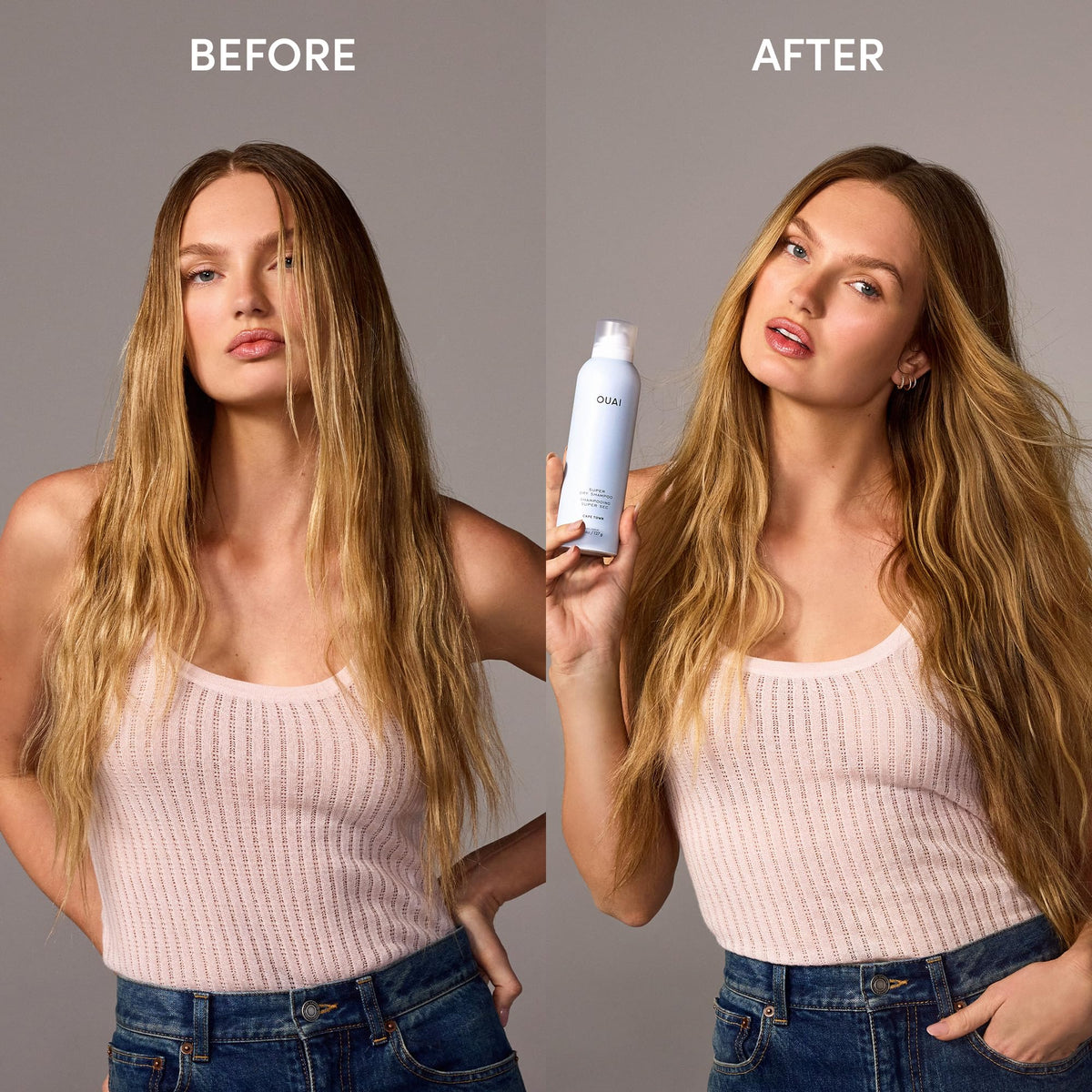 OUAI nozzle detail highlighting precise and even spray