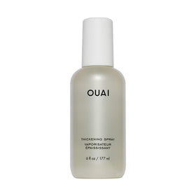 OUAI bottle front packaging showing product name and volume benefit