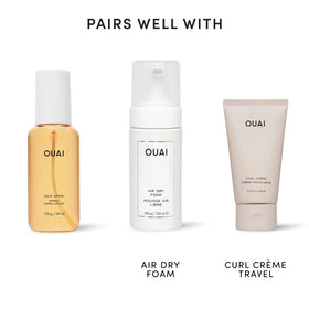 OUAI with coconut and rice ingredients highlighting nourishing boost