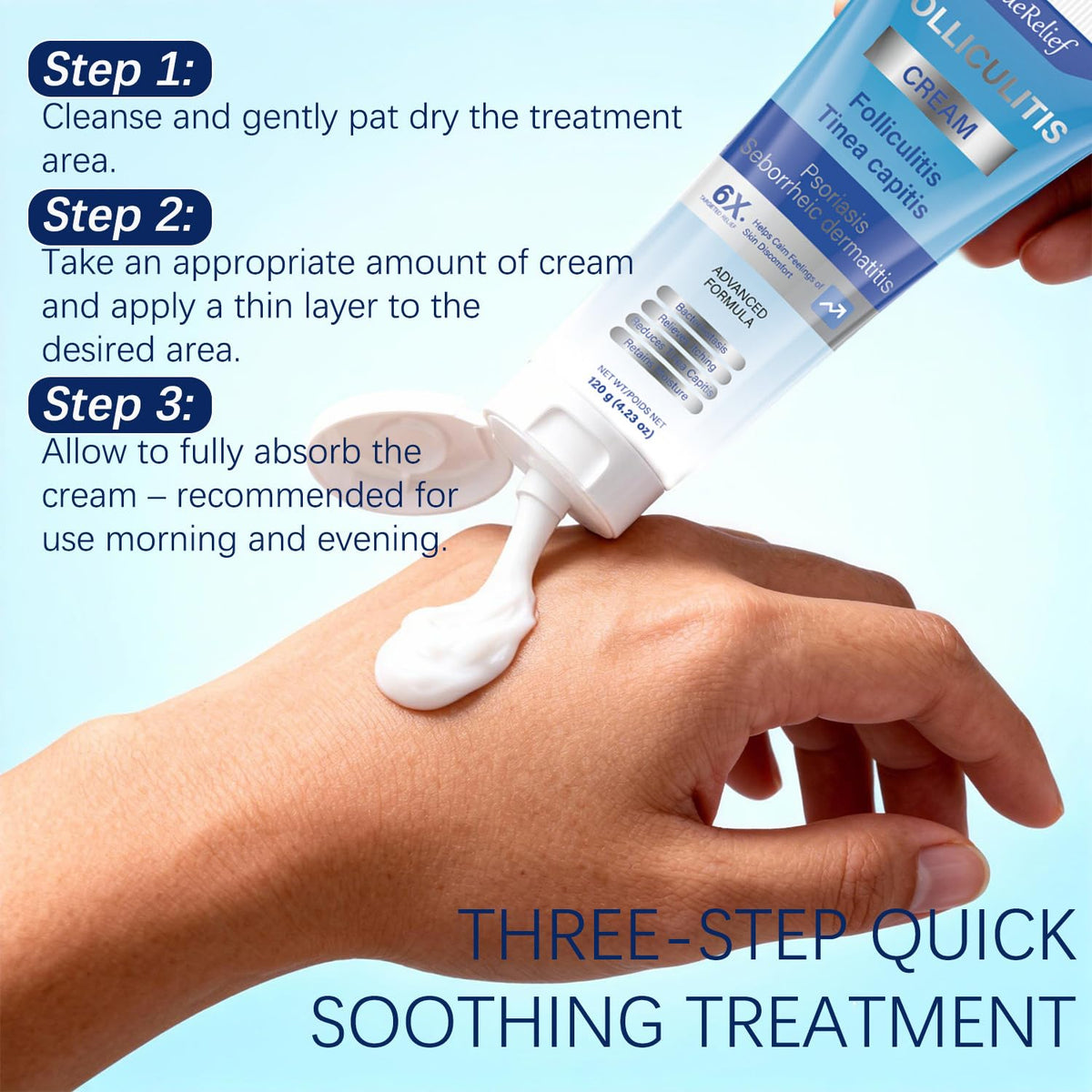 OUHENGTEK apply to body demonstration reducing friction-related redness