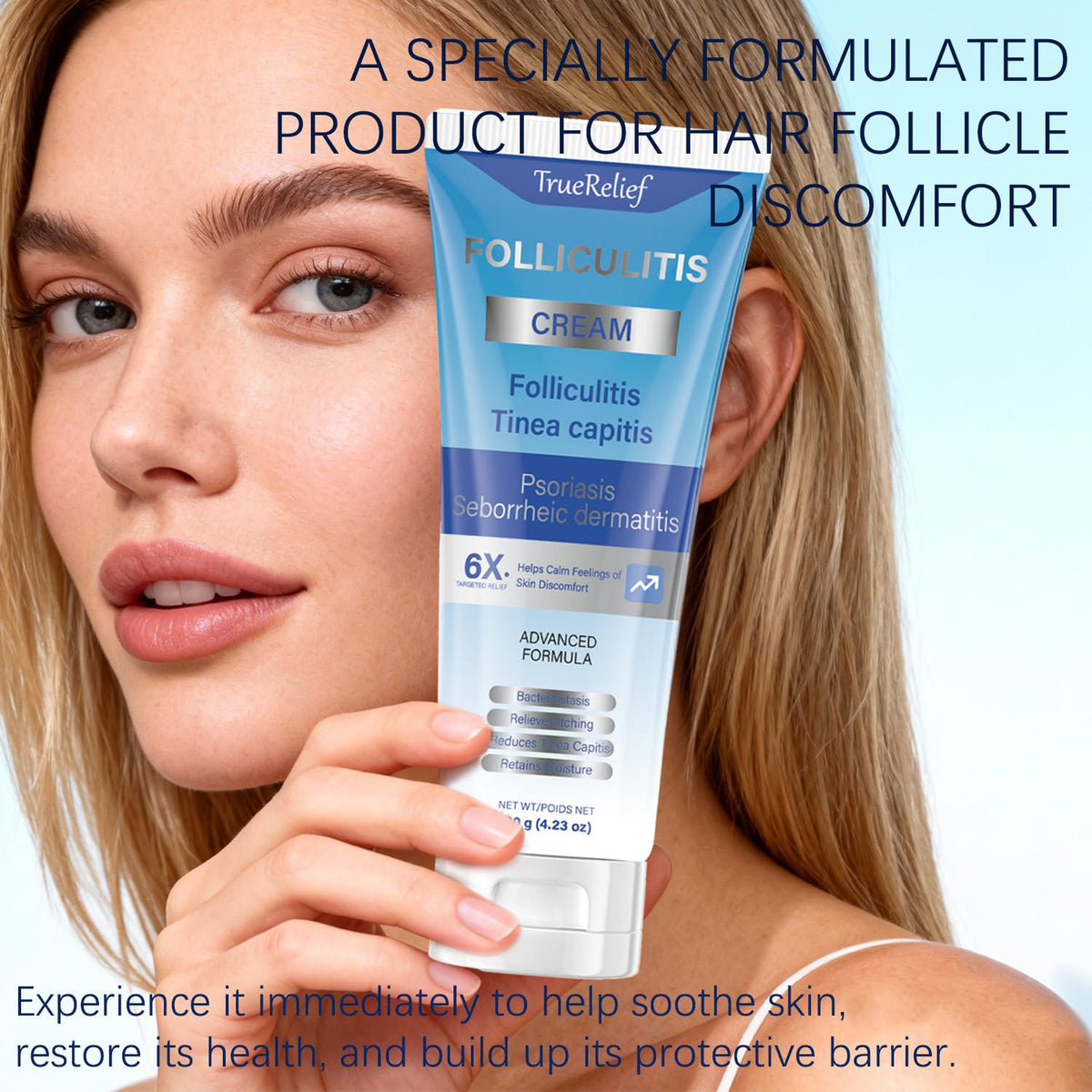 OUHENGTEK two tubes on bathroom counter lifestyle for daily routine