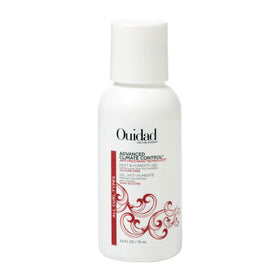 Ouidad bottle front packaging shows brand and travel size benefits