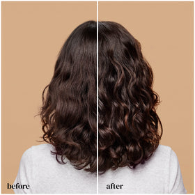 Ouidad demo of rake and shake application for defined curls benefit