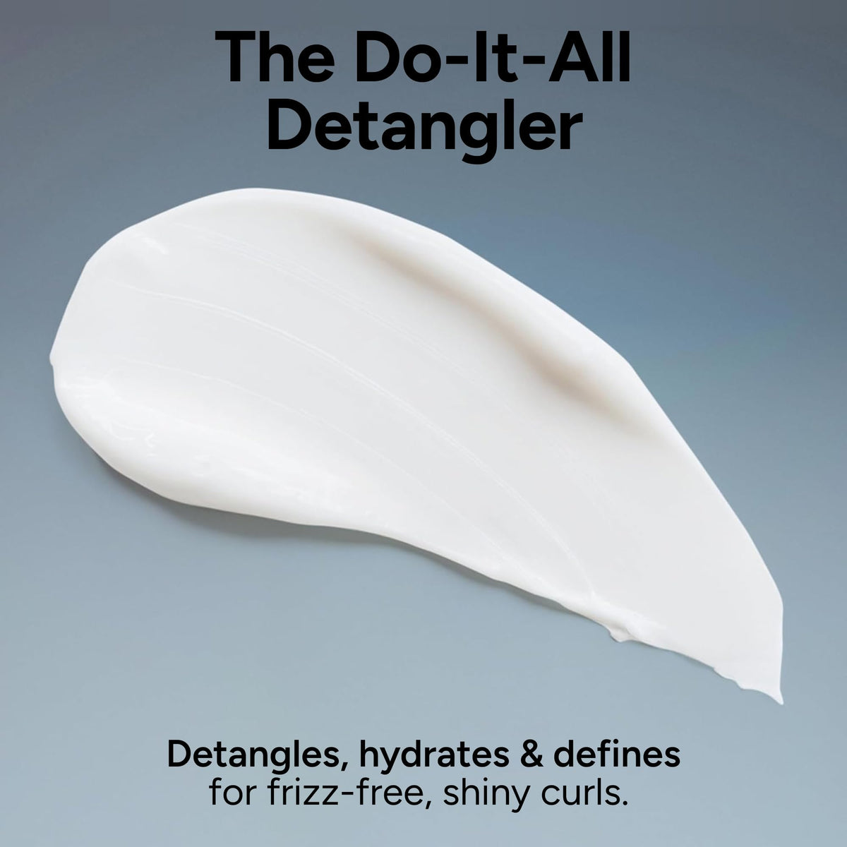 Ouidad being applied to damp hair to detangle and hydrate