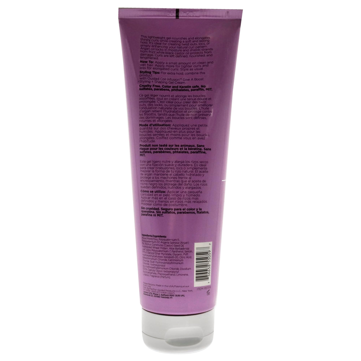 ouidad cream texture in hand demonstrating smooth application and hydration