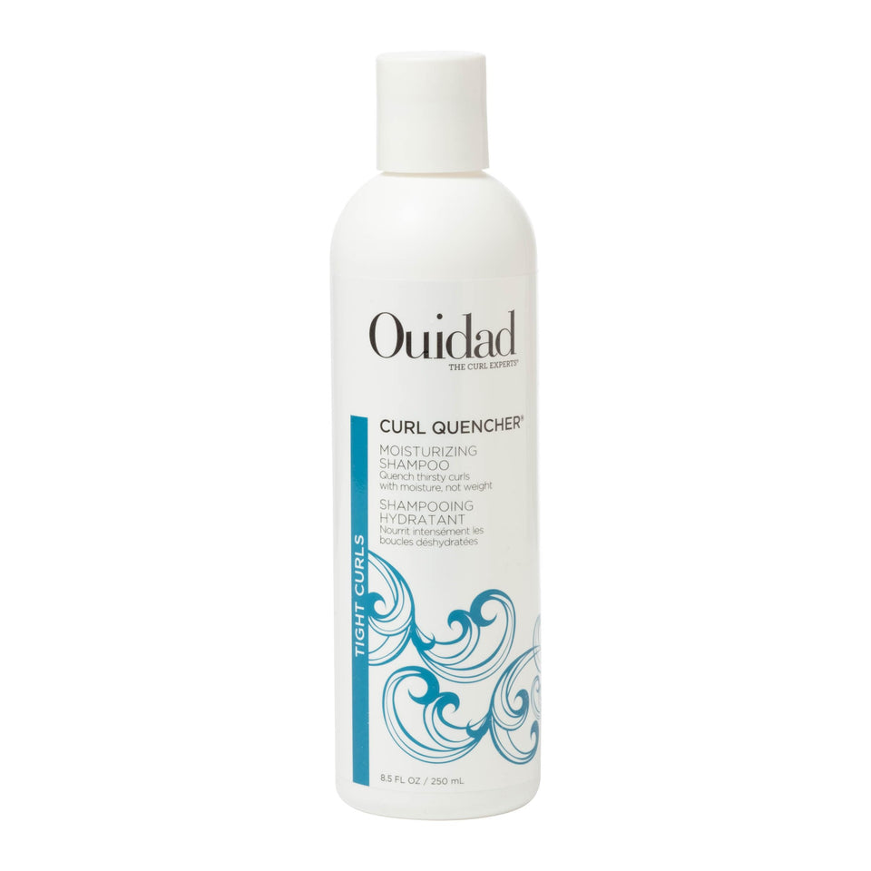 Ouidad front bottle shot showing label and product benefit for defined curls