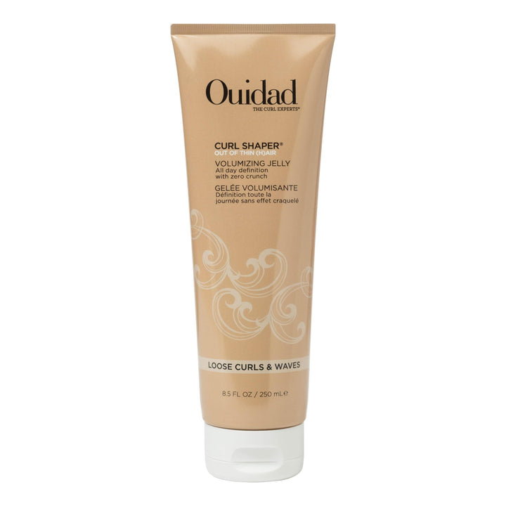 Ouidad front packaging showing product and lightweight volumizing benefit