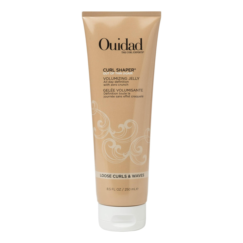 Ouidad front packaging showing product and lightweight volumizing benefit