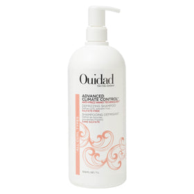 Ouidad front bottle packaging showing 33.8 fl oz and brand benefits