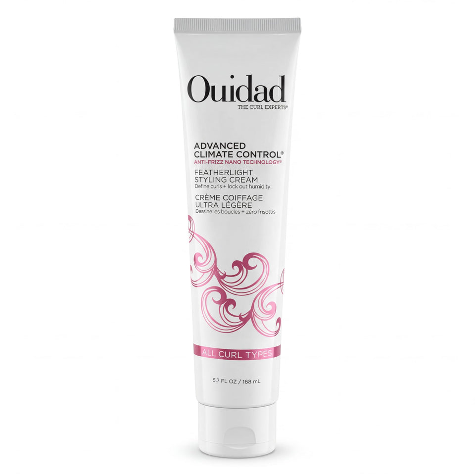 ouidad front packaging showing 5.7 fl oz bottle and product benefit