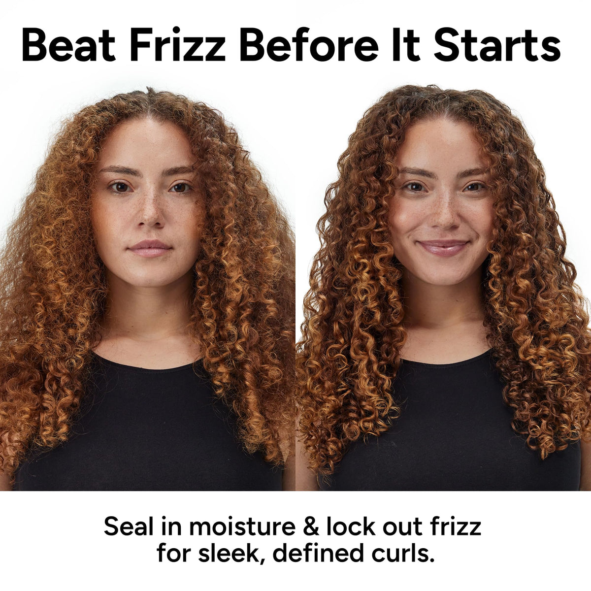 Ouidad natural butters and ceramides ingredients visibly nourishing hair