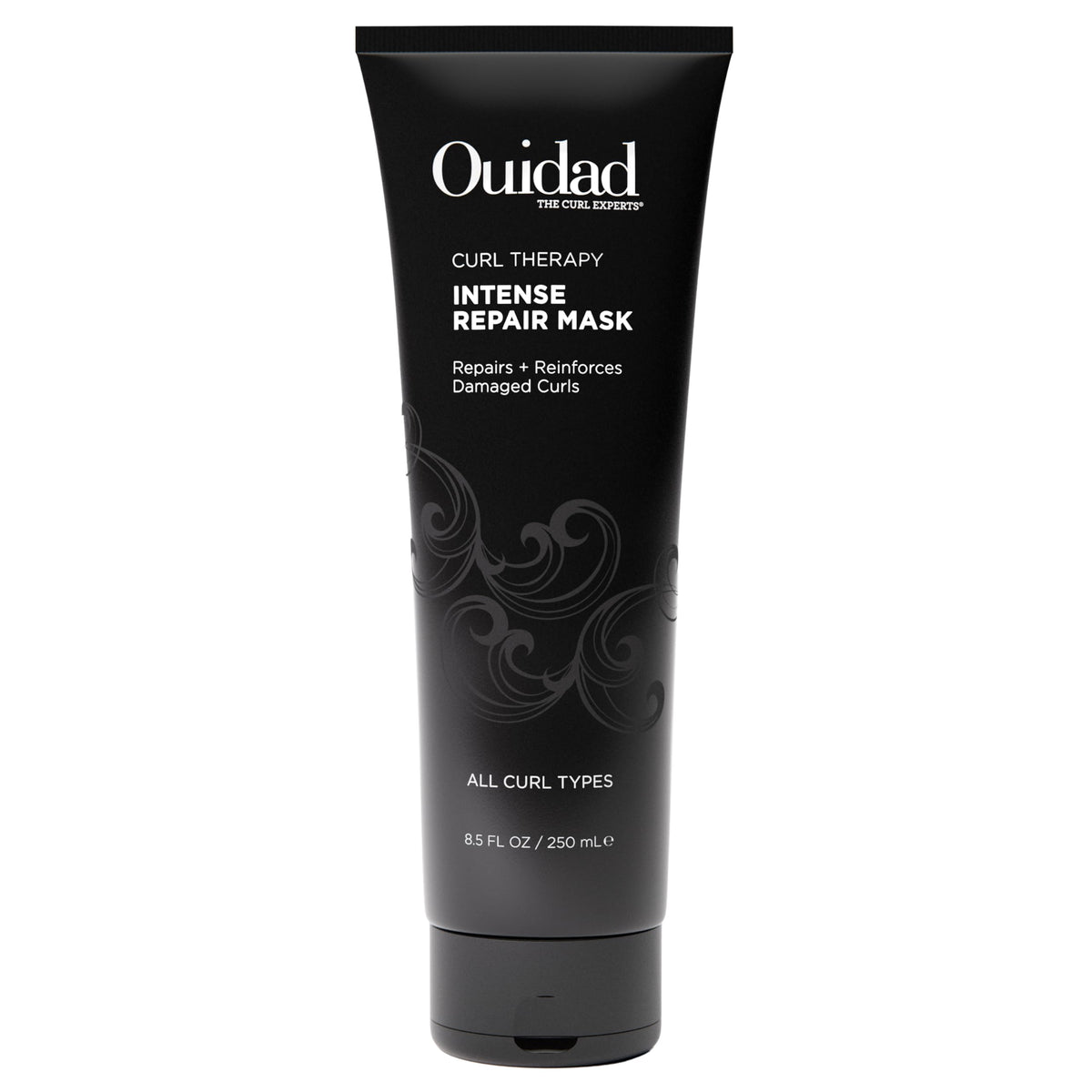 Ouidad front packaging showing product benefits and size