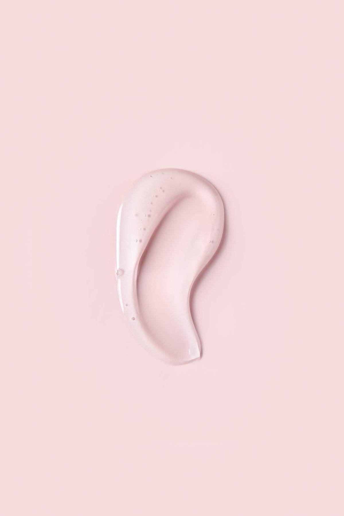 Ouidad gel texture closeup highlighting lightweight, nonsticky formula