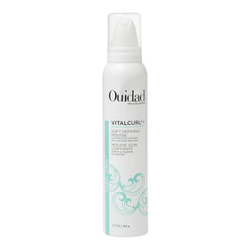 Ouidad mousse front packaging showing product and clear benefits