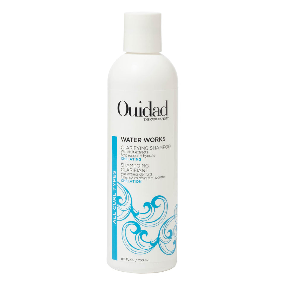 Ouidad Water Works front bottle view showing label and product benefit
