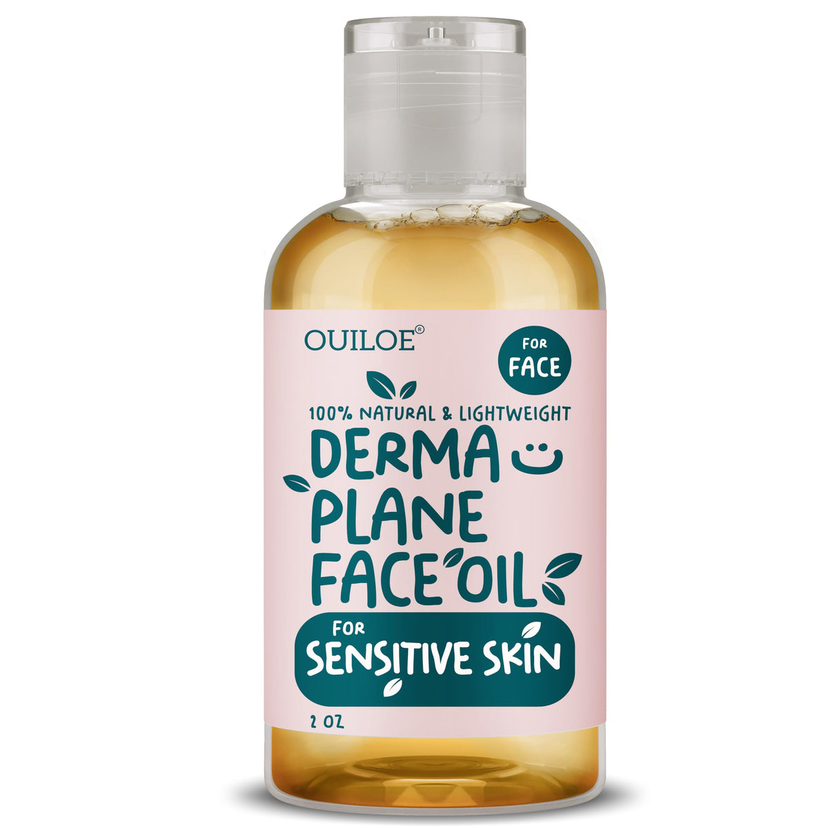 Ouiloe front packaging 2oz showing clean label and size benefit