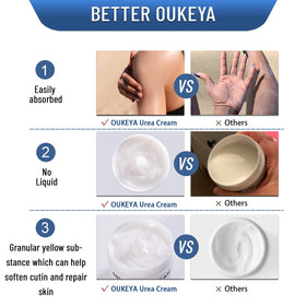 OUKEYA product label close-up highlighting main ingredients