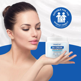OUKEYA lifestyle on bathroom shelf showing daily routine integration benefit